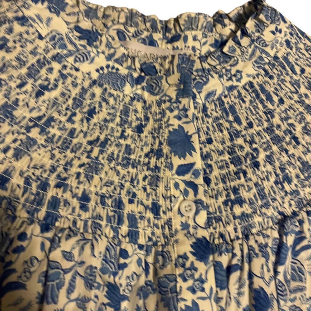 SugarLips Lily Floral Ruffle Blouse - Picture 4 of 8